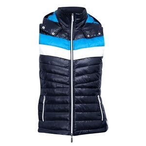 Coldstream Womens/Ladies Southdean Quilted Vest / Navy/White/Blue
